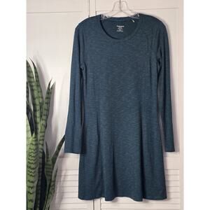 Toad&Co Teal Midi Dress